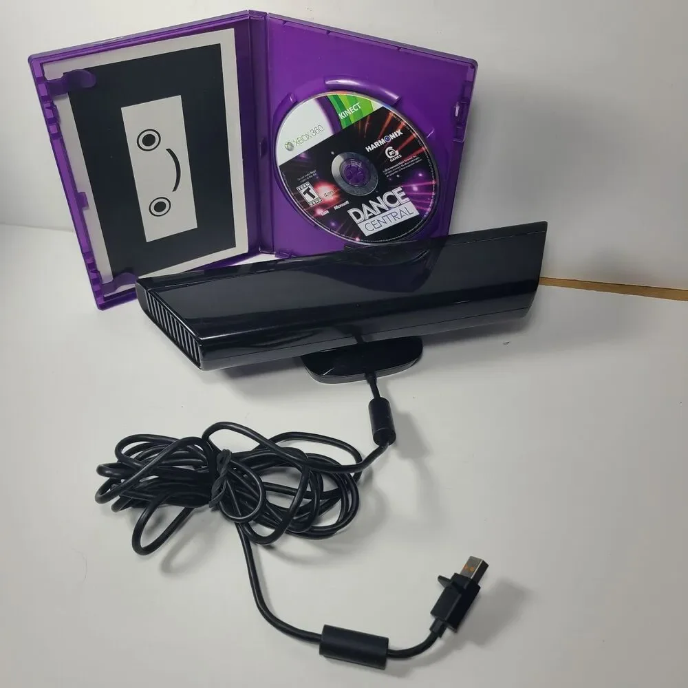 Microsoft Xbox 360 Kinect Sensor with Kinect Dance Central Game